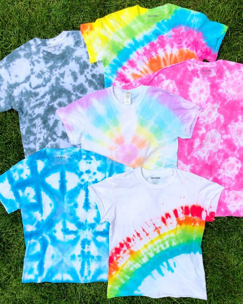 Magliette tie-dye colorate, 820x1024 Full HD Verticale, iPhone