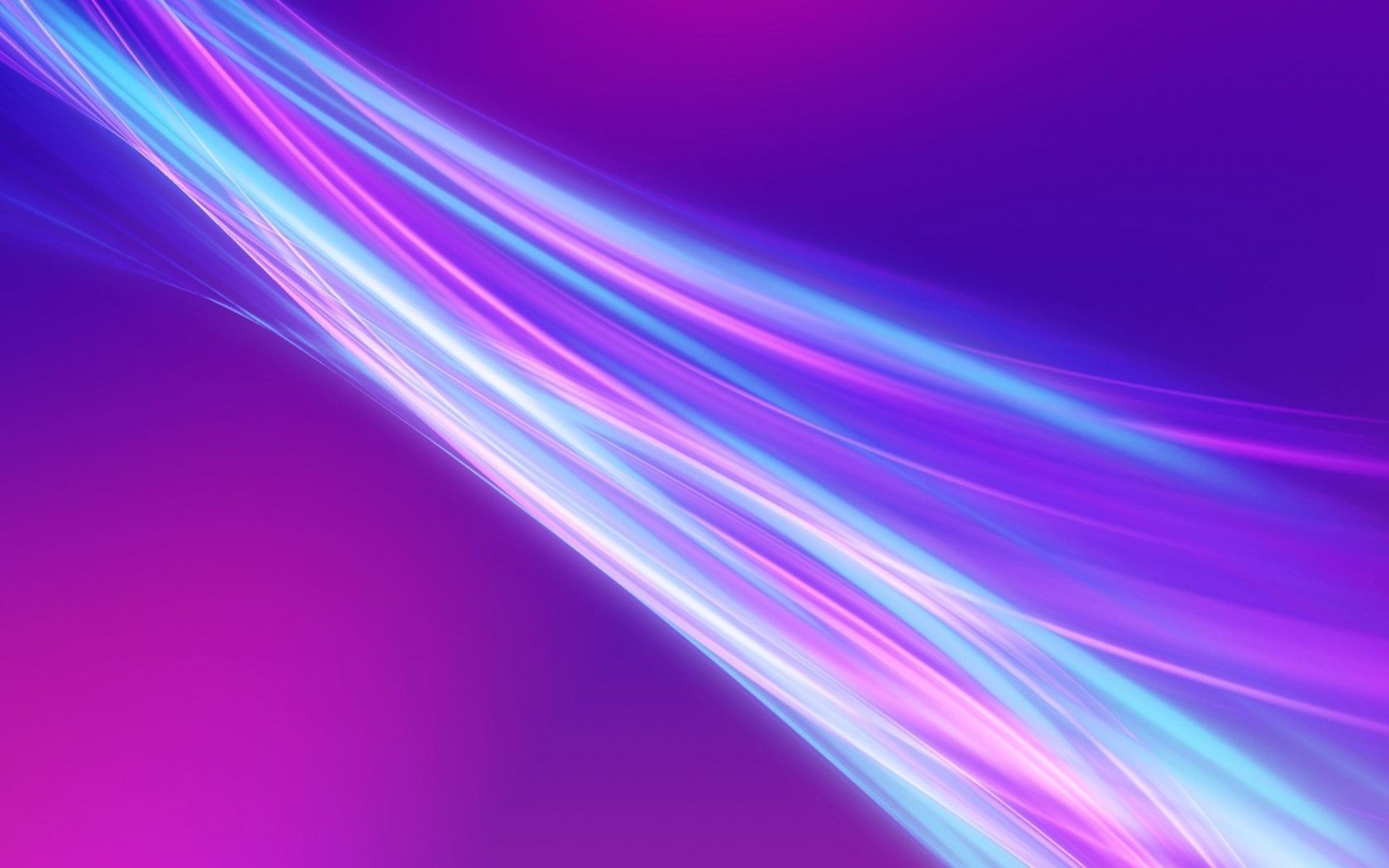 linee neon astratte viola, 1680x1050 900p, Desktop