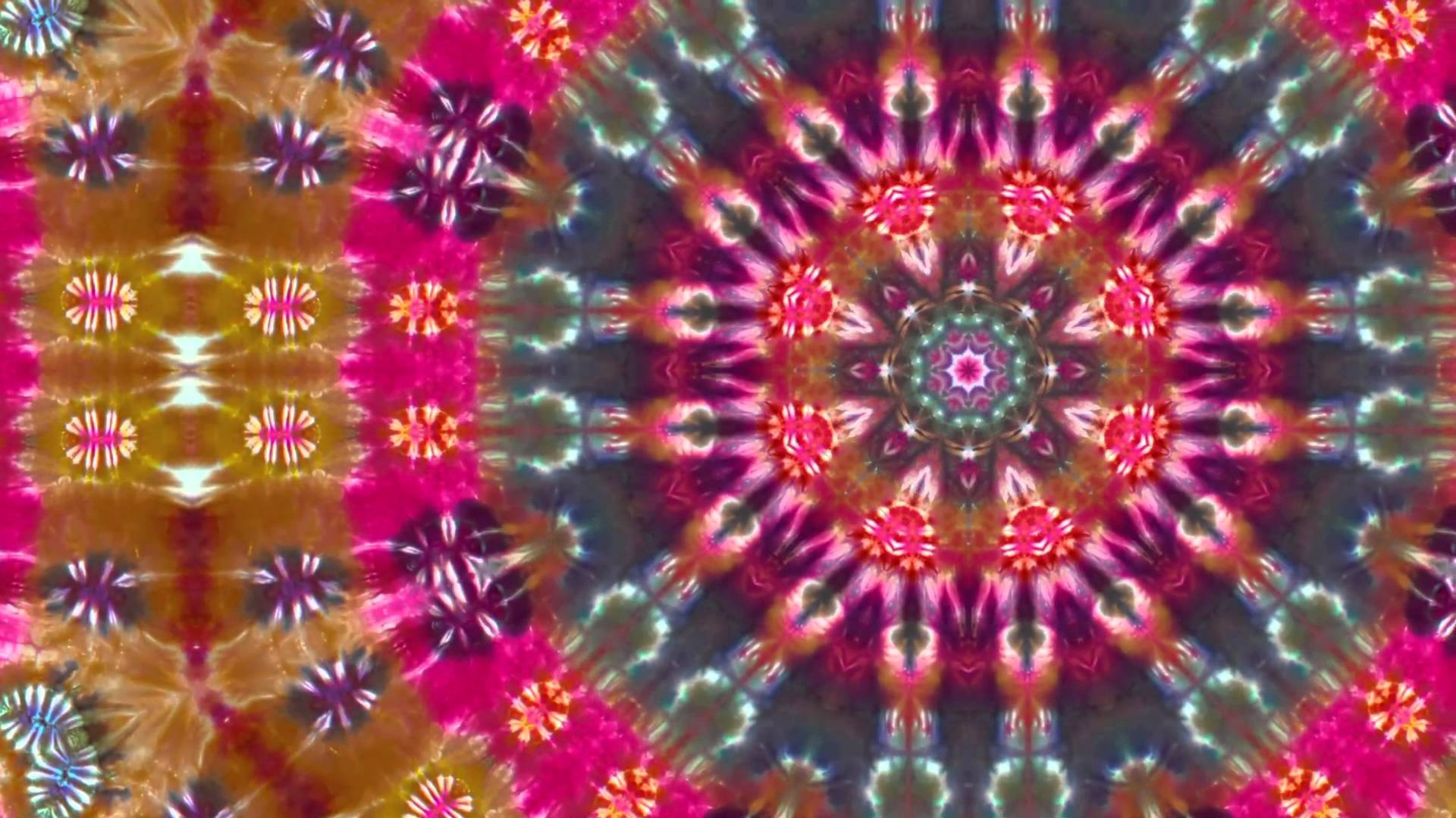Mandala tie-dye psichedelico colorato, 1920x1080 Full HD, PC