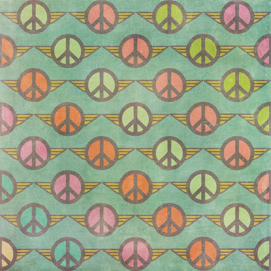 Simboli pace tie dye colorati, 894x894 HD, Laptop