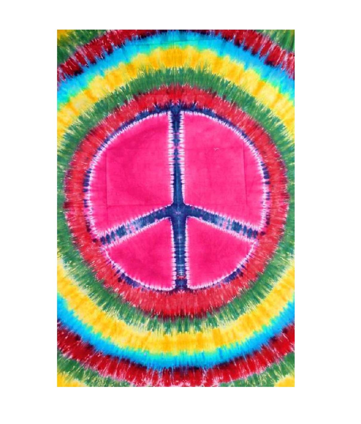Simbolo pace tie dye colorato, 1208x1418 Verticale, Telefono