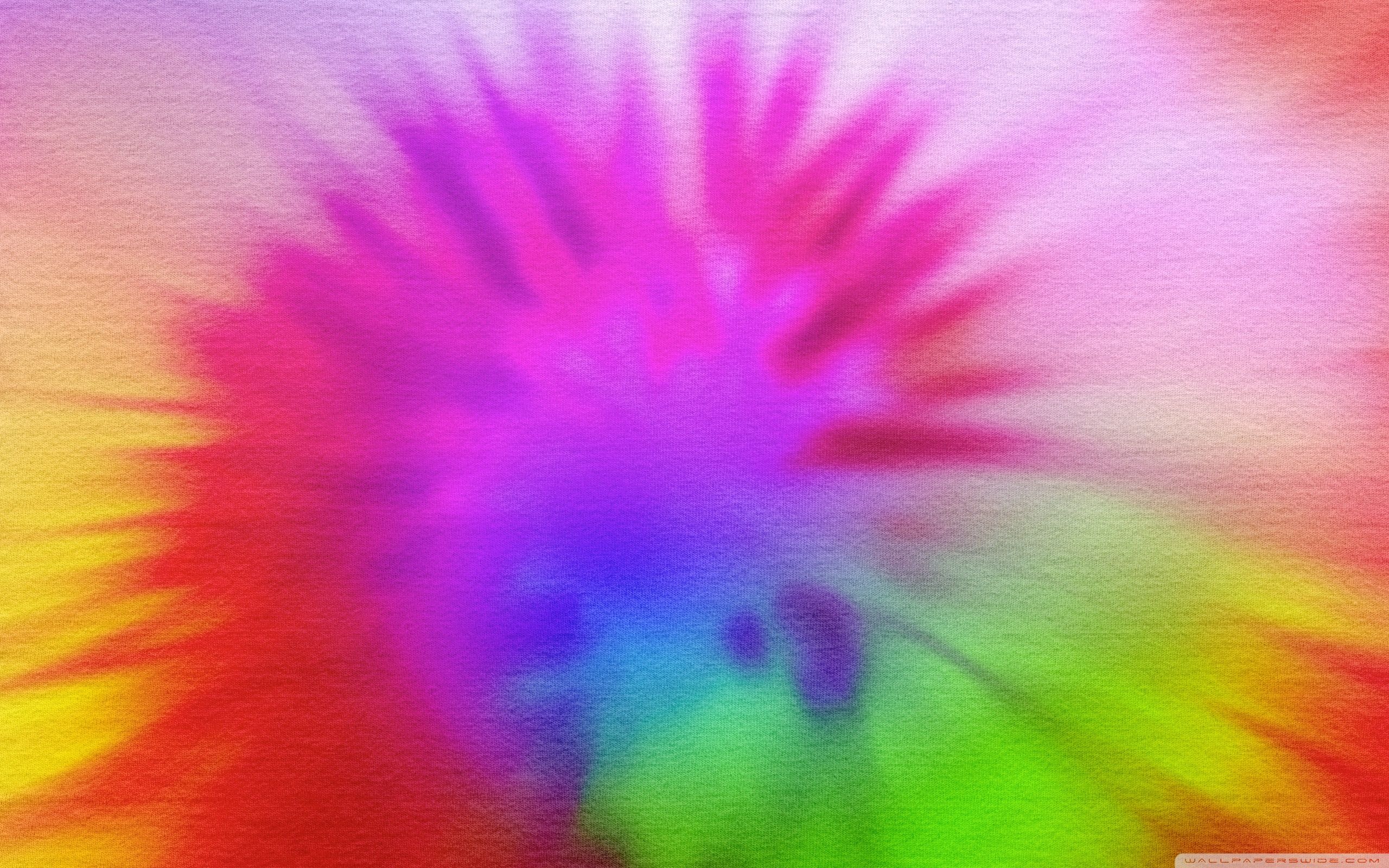 Spirale tie-dye multicolore neon, 2560x1600 2K+, Desktop