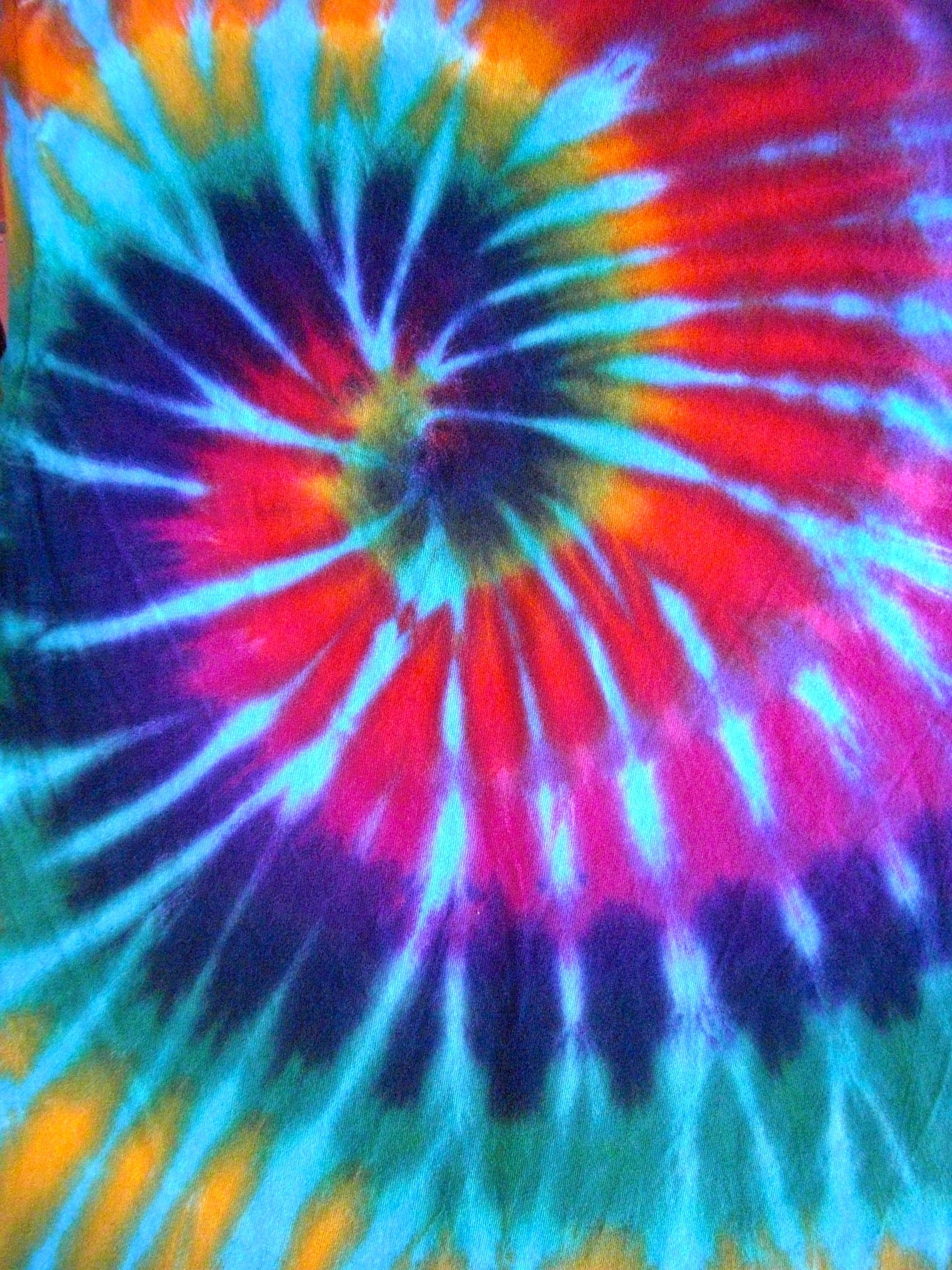 Spirale tie-dye arcobaleno, 2736x3648 Verticale, Mobile