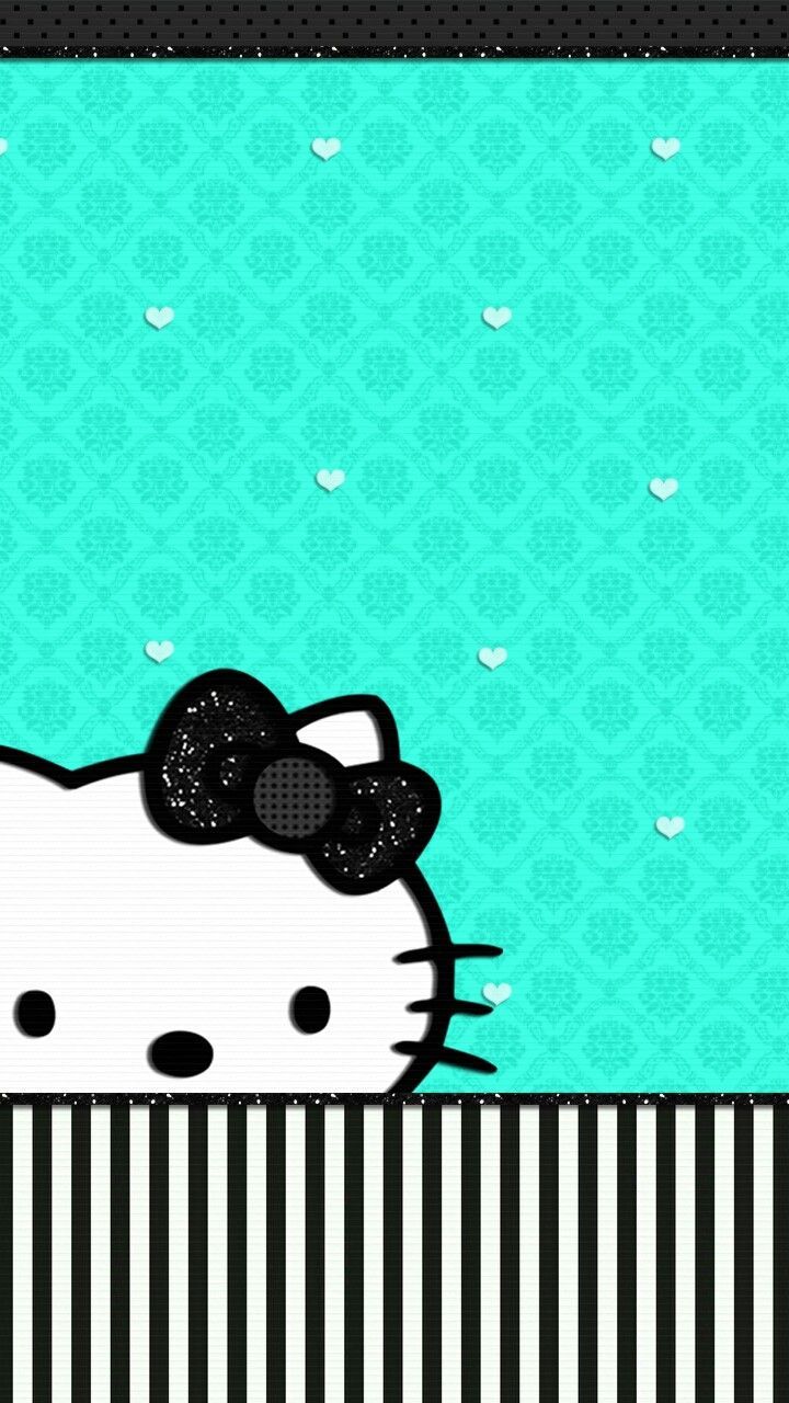 Hello Kitty blu Tiffany, 720x1280 Full HD Verticale, iPhone