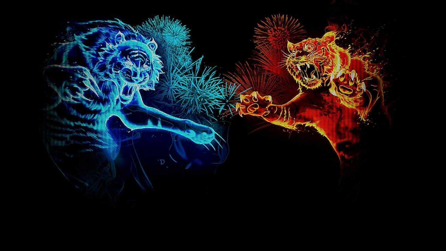 Tigre nell'acqua, 1280x800 HD, Desktop