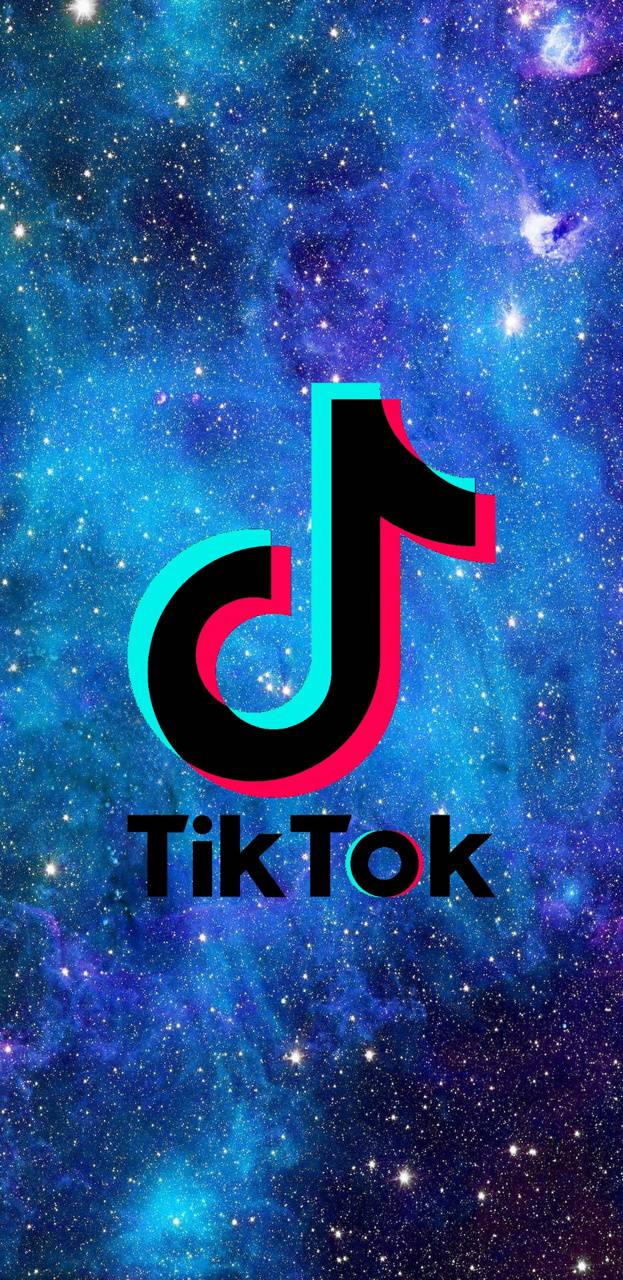 Logo TikTok su nebulosa, 623x1280 Verticale, OnePlus