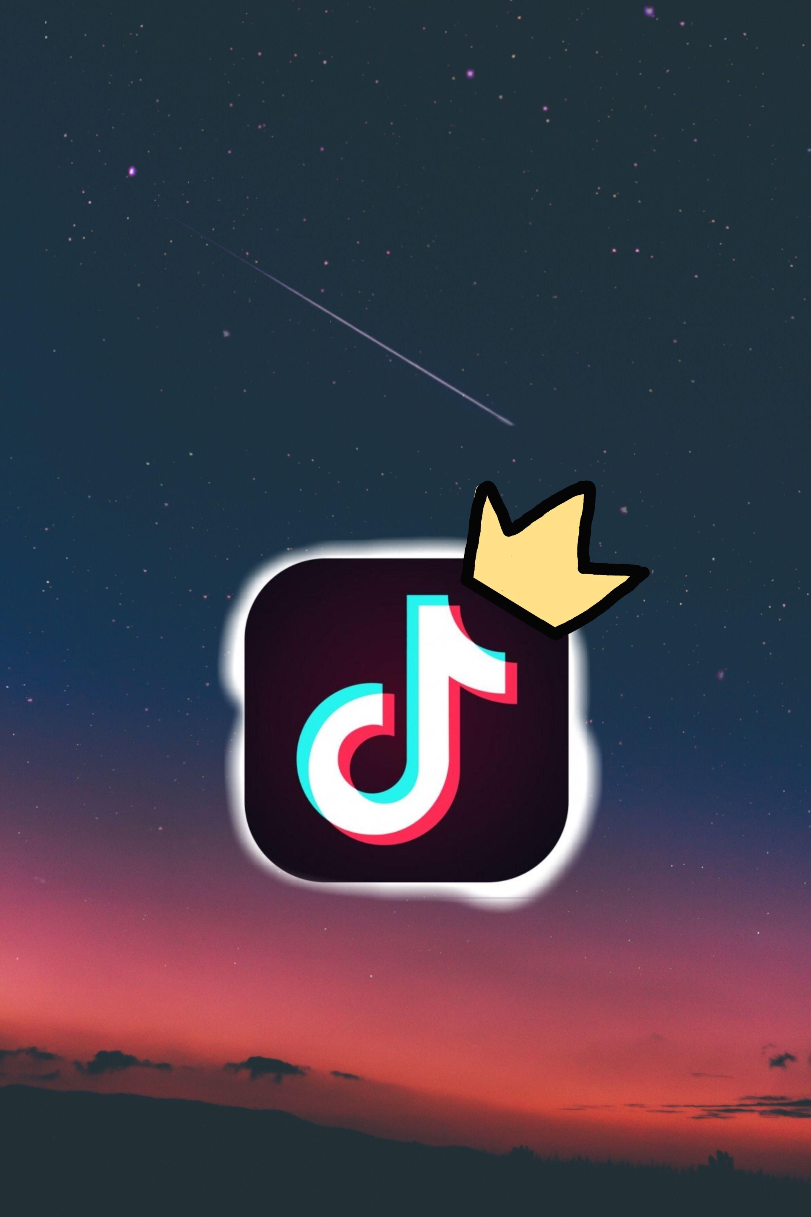 Logo TikTok con corona, 2730x4096 Verticale, Mobile