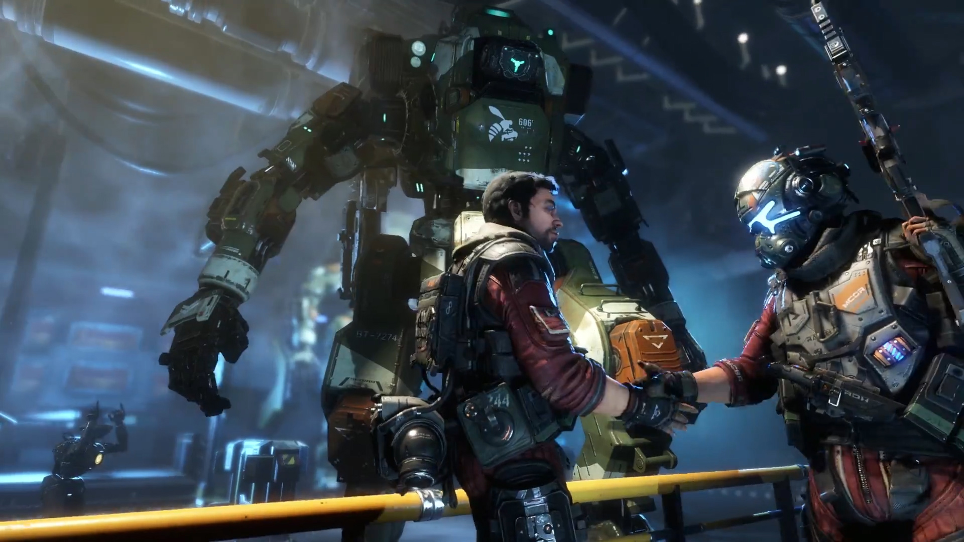 Pilota Titanfall 2 con Titano, 1920x1080 1080p, PC Desktop