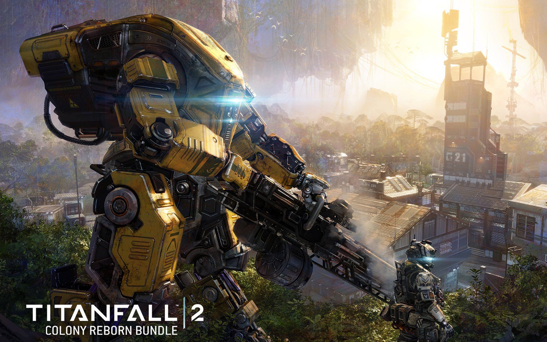 Titano giallo Titanfall 2, 1920x1200 Full HD+, Laptop