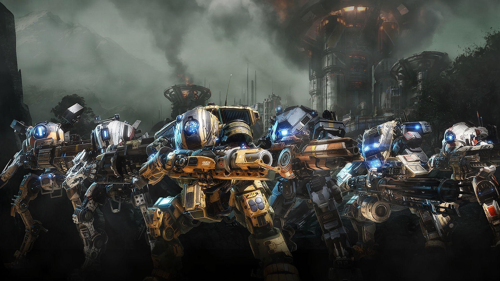 Titani Titanfall 2 combattimento, 1920x1080 1080p, Desktop