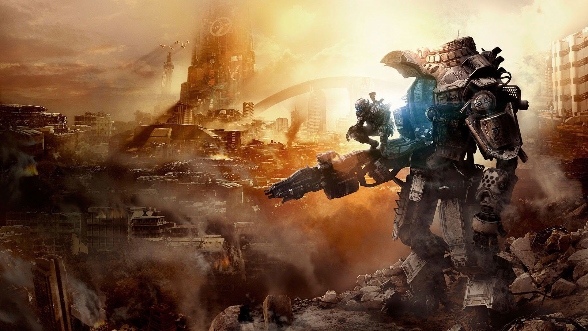 Pilota Titanfall 2 con Titan, 1920x1080 Full HD 1080p, PC Desktop