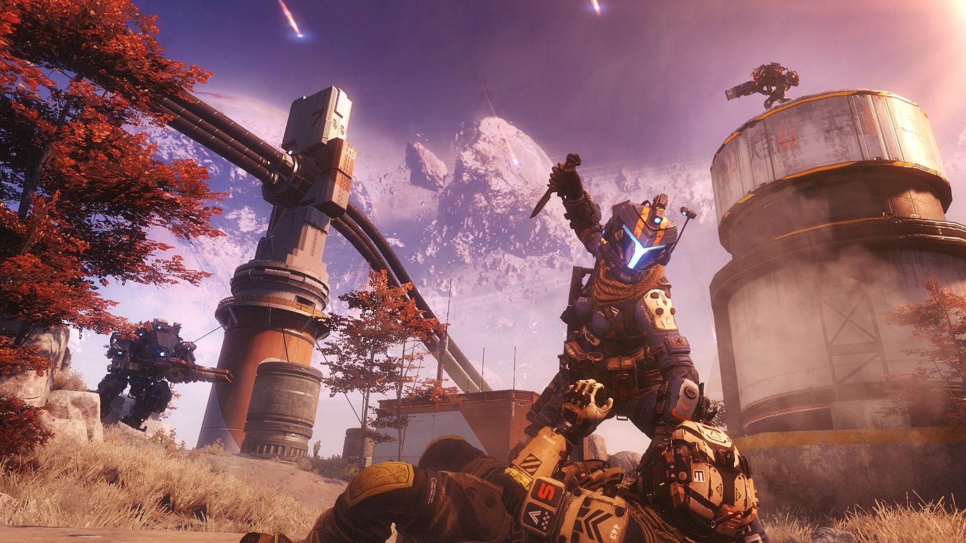 Pilota Titanfall 2 in armatura, 1920x1080 Full HD 1080p, Desktop