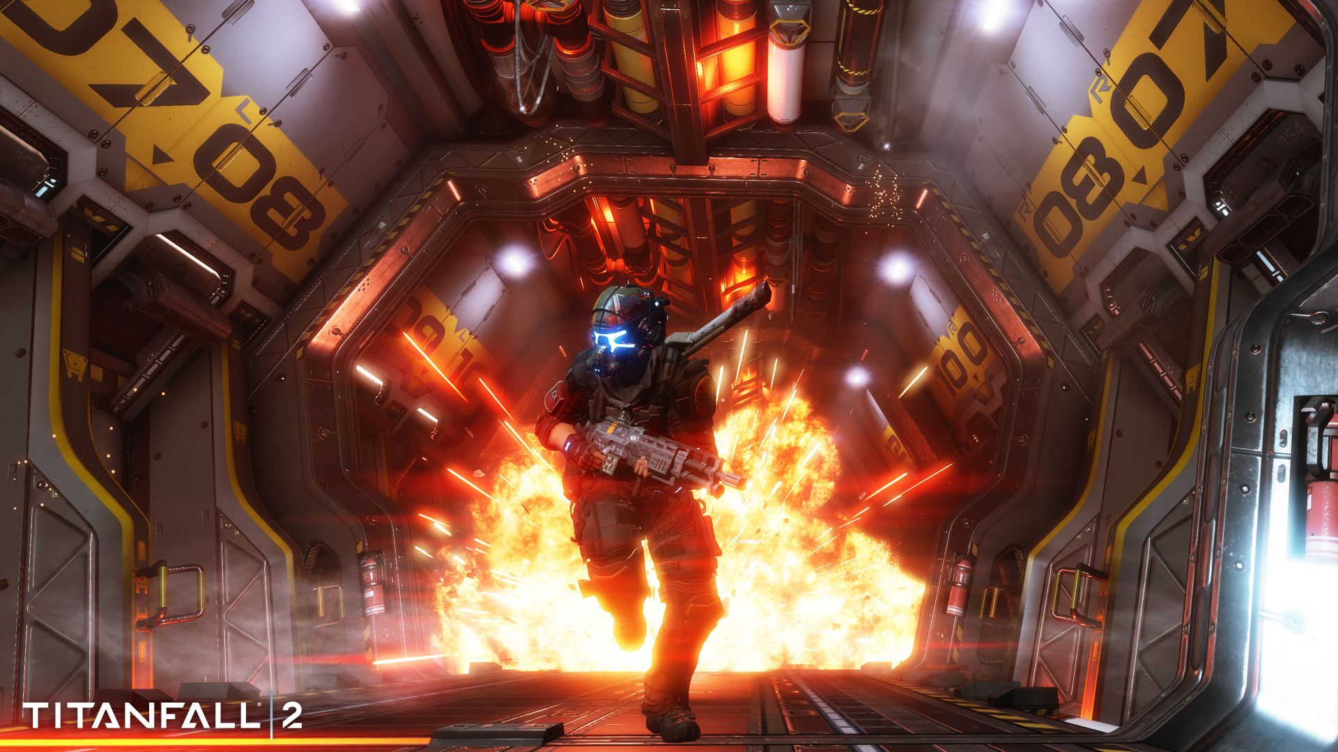Pilota Titanfall 2 in azione, 1920x1080 Full HD 1080p, Laptop