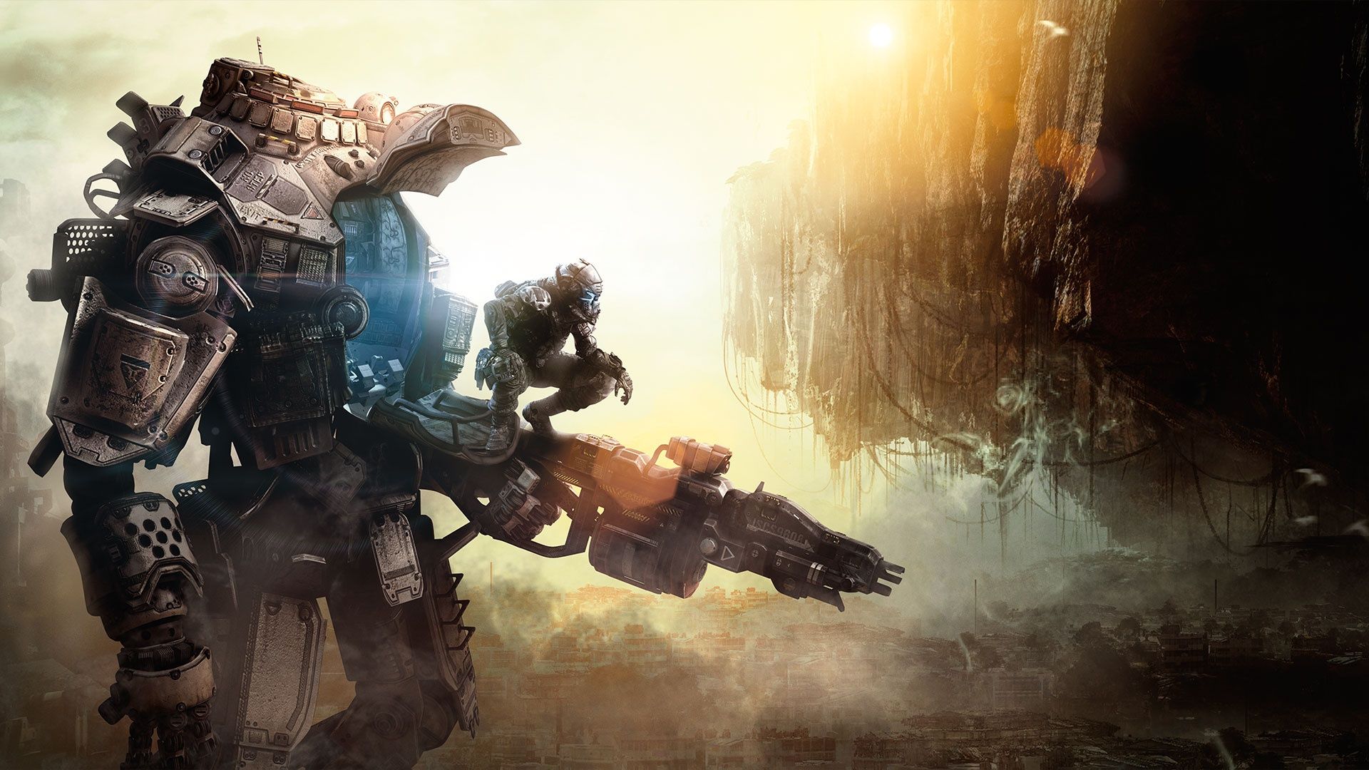 Pilota e Titano Titanfall, 1920x1080 Full HD 1080p, PC Desktop