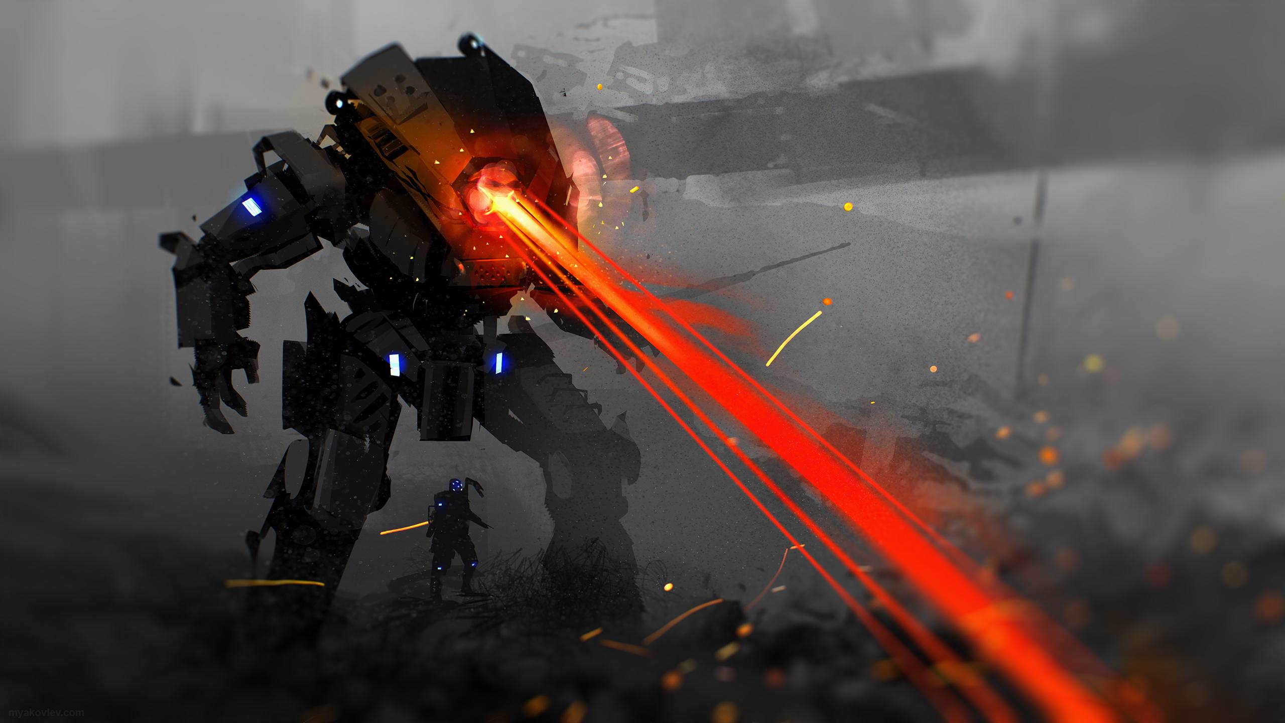 Pilota Titanfall 2 con Titano, 2560x1440 QHD, Laptop