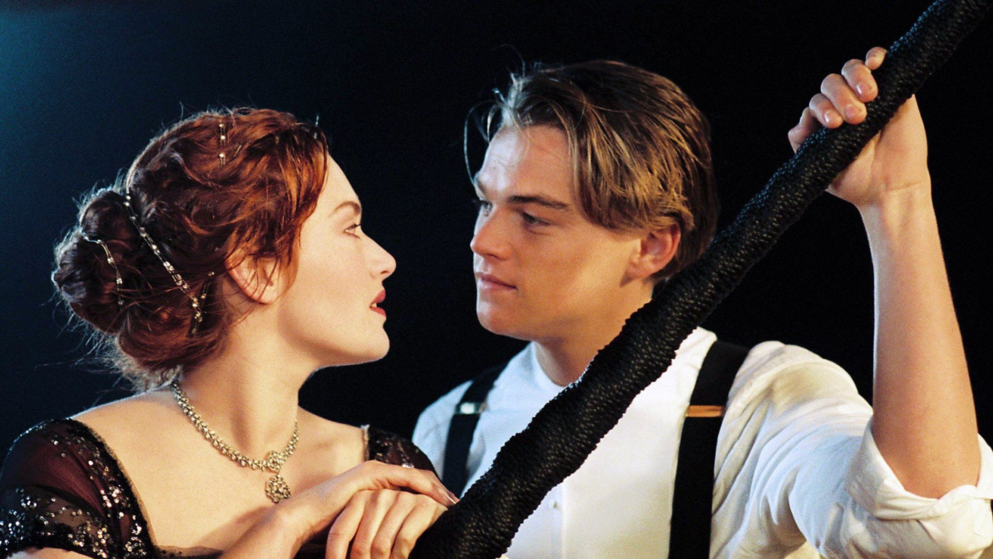 Kate Winslet e Leonardo DiCaprio Titanic, 2048x1152 2K, Desktop