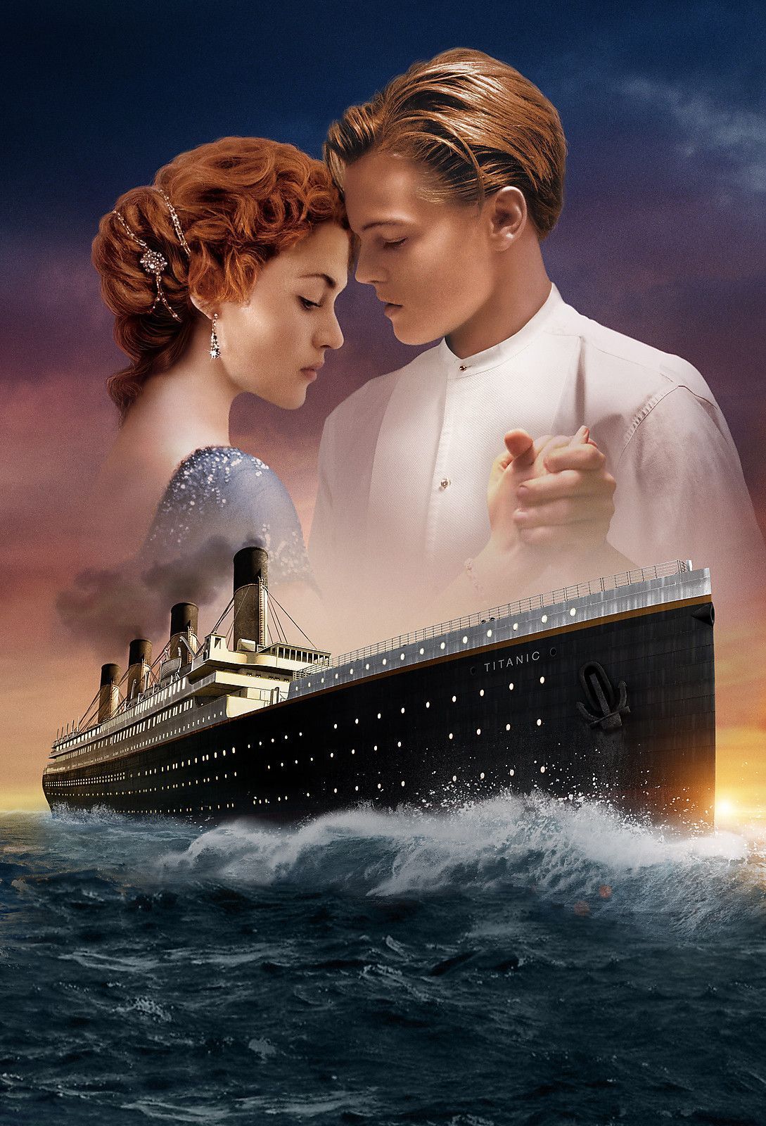 Jack e Rose, nave Titanic, 1089x1600 Full HD Verticale, iPhone