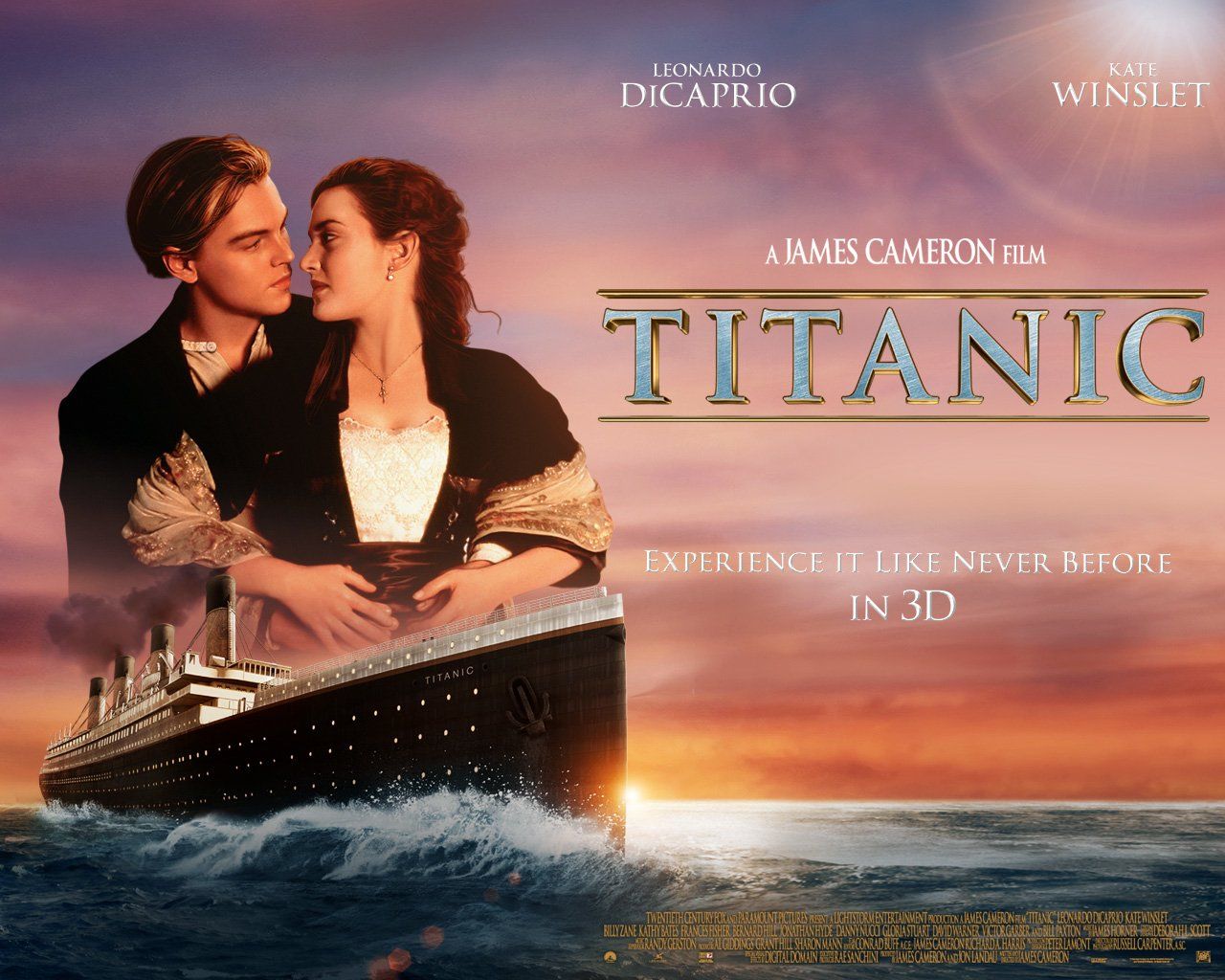 Poster film Titanic, 1280x1024 HD, Desktop