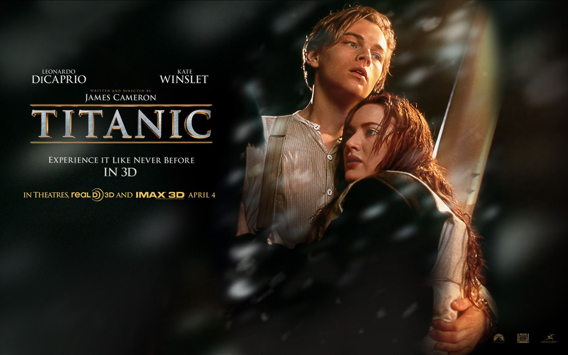 Poster film Titanic 3D, 1920x1200 WUXGA, Desktop
