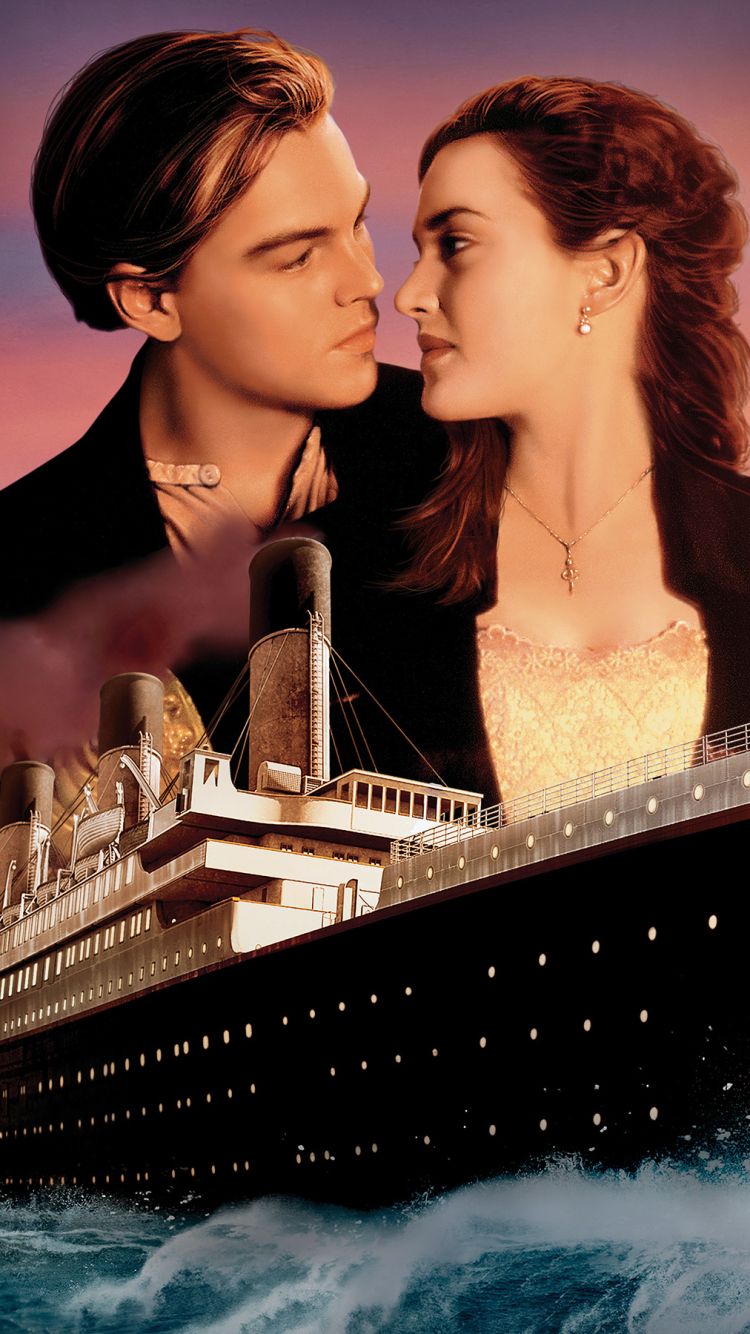 Jack e Rose, nave Titanic, 750x1334 Full HD Verticale, Smartphone