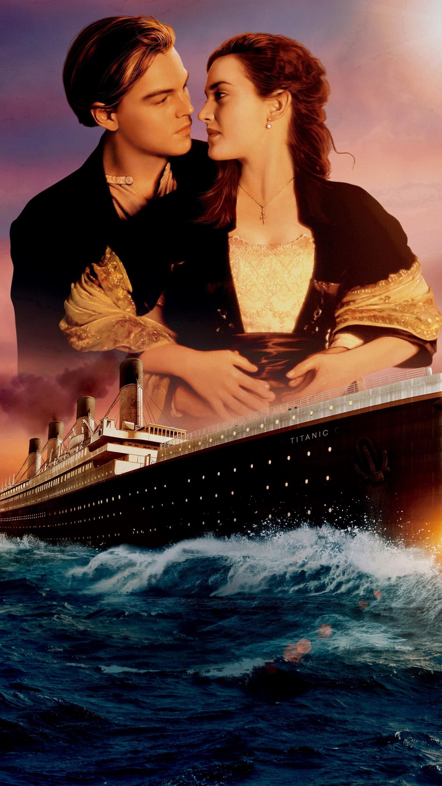 Jack e Rose, nave Titanic, 1536x2732 Full HD Verticale, Realme