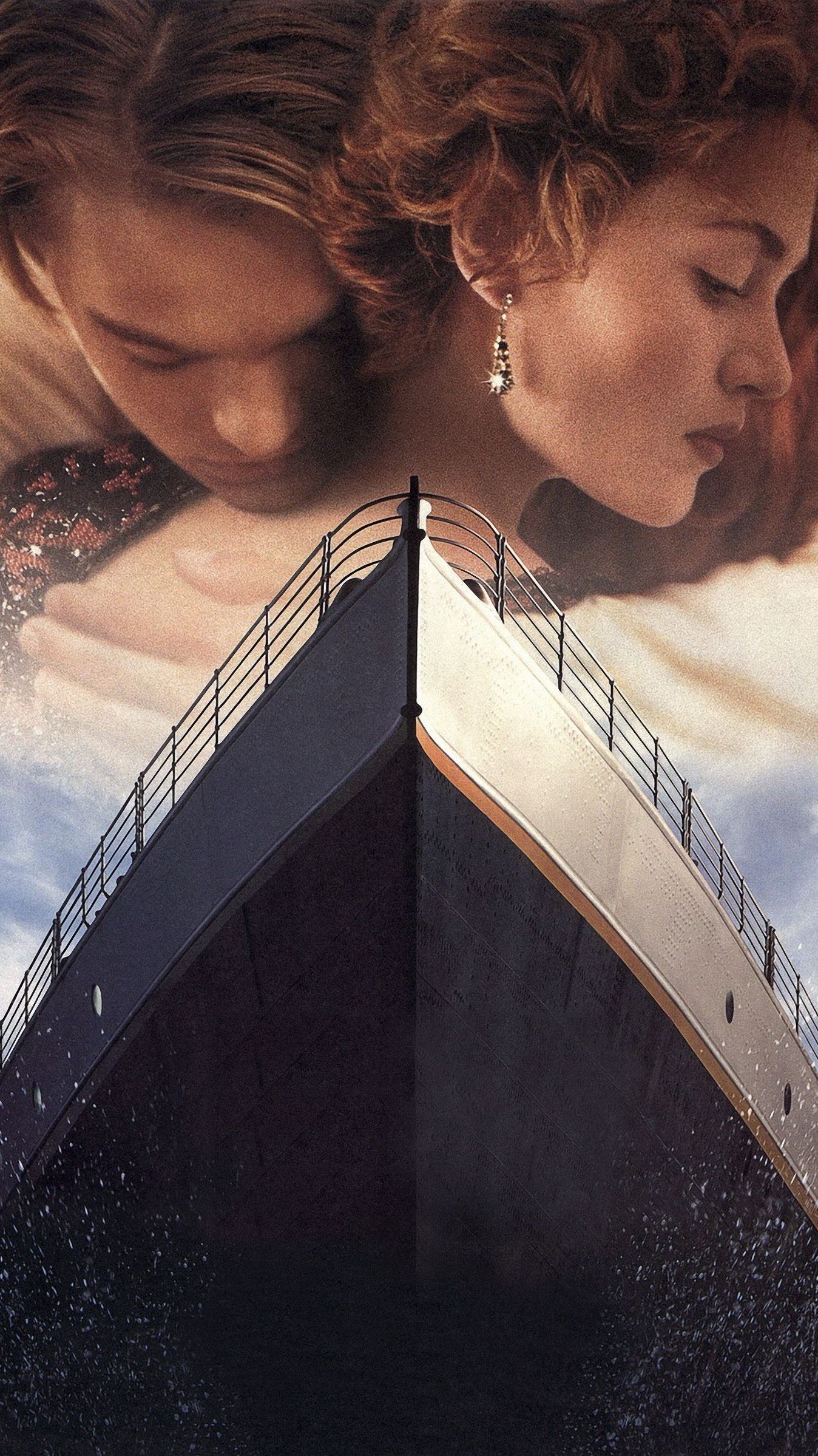 Poster Titanic Jack e Rose, 1348x2398 Full HD Verticale, Smartphone