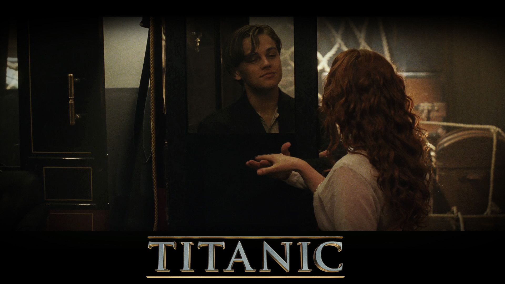Scena film Titanic, coppia, 1920x1080 Full HD, PC Desktop