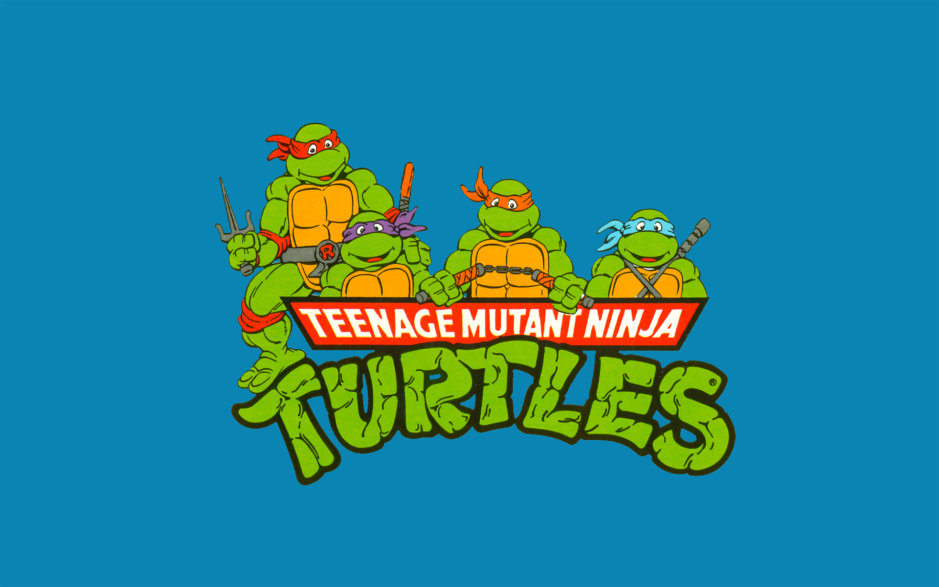 Tartarughe Ninja logo cartone, 1920x1200 Full HD+, PC