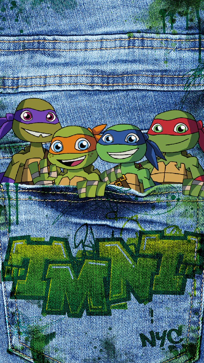 Tartarughe Ninja jeans TMNT, 675x1200 Full HD Verticale, iPhone