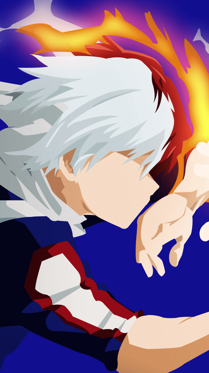 Todoroki My Hero Academia, 720x1280 Full HD Verticale, iPhone