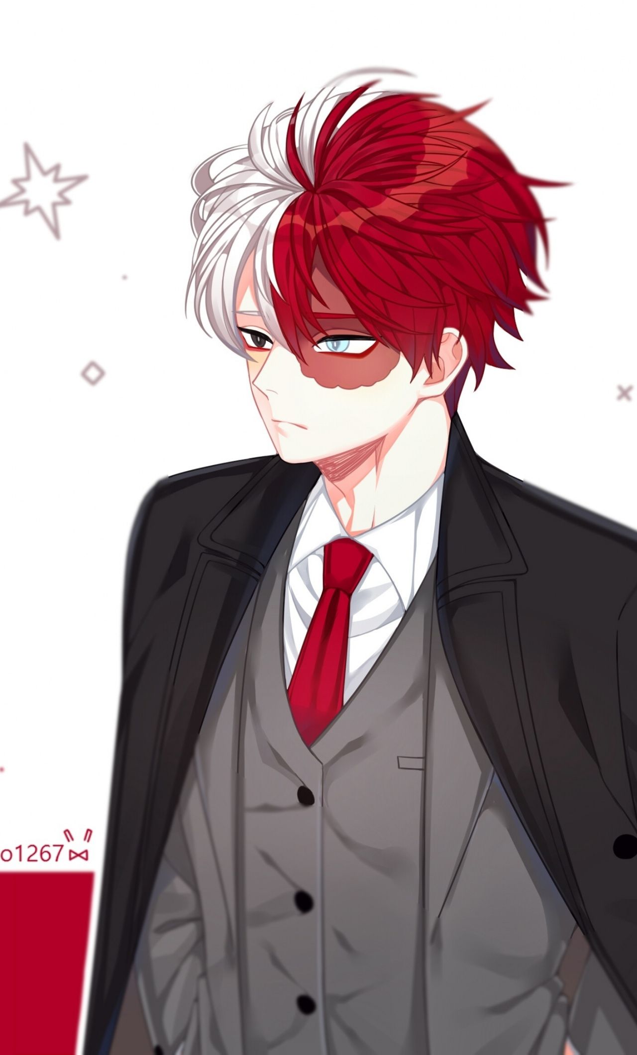 Todoroki My Hero Academia, 1280x2120 Verticale, iPhone Pro