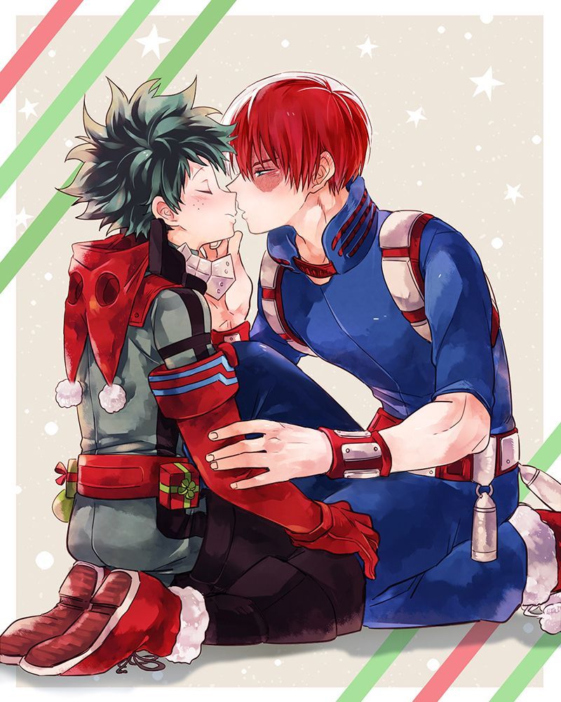 Todoroki e Midoriya, My Hero Academia, 800x1000 Full HD Verticale, iPhone Pro