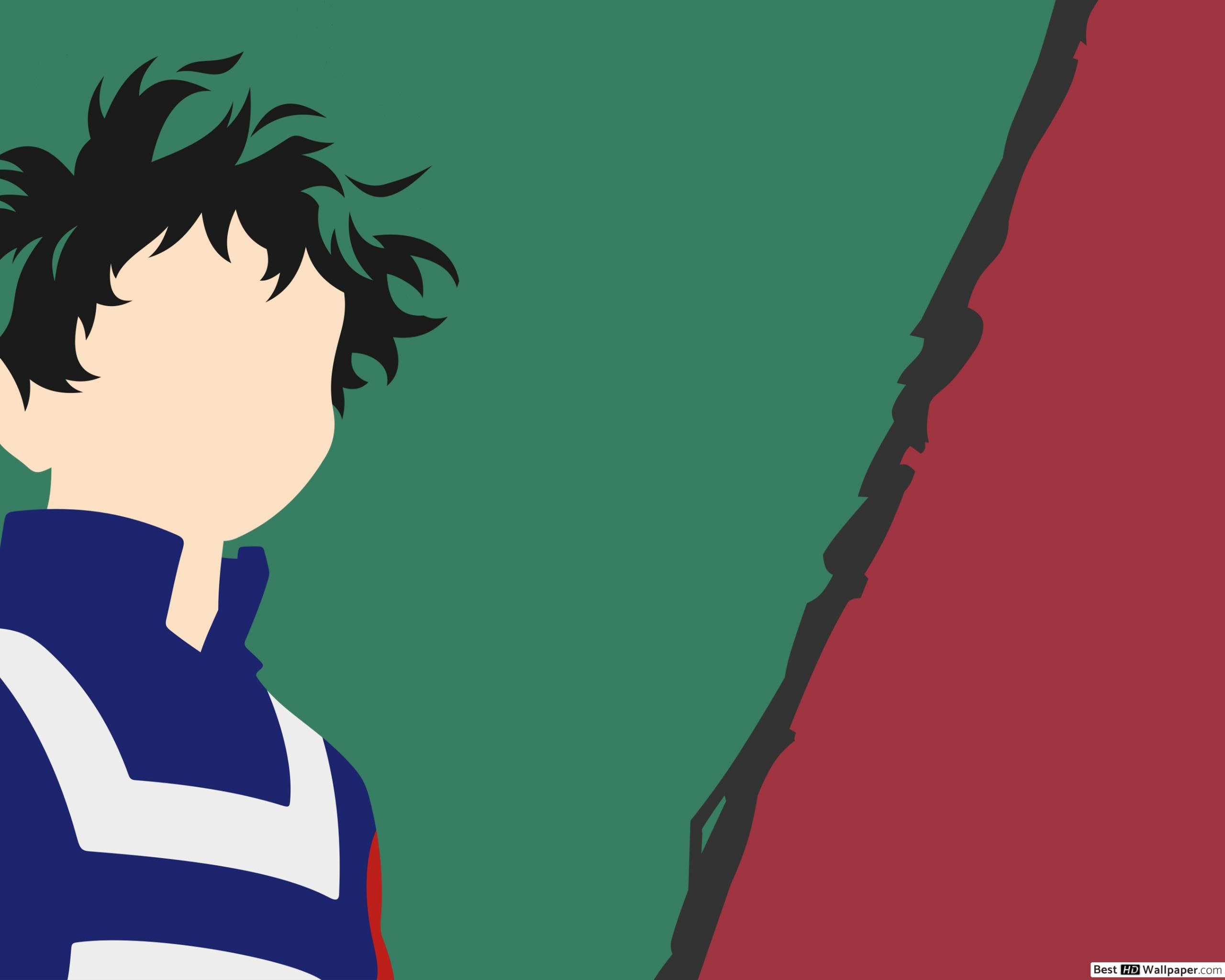 Todoroki Shouto minimalista, My Hero Academia, 2560x2048 2K+, Monitor Gaming