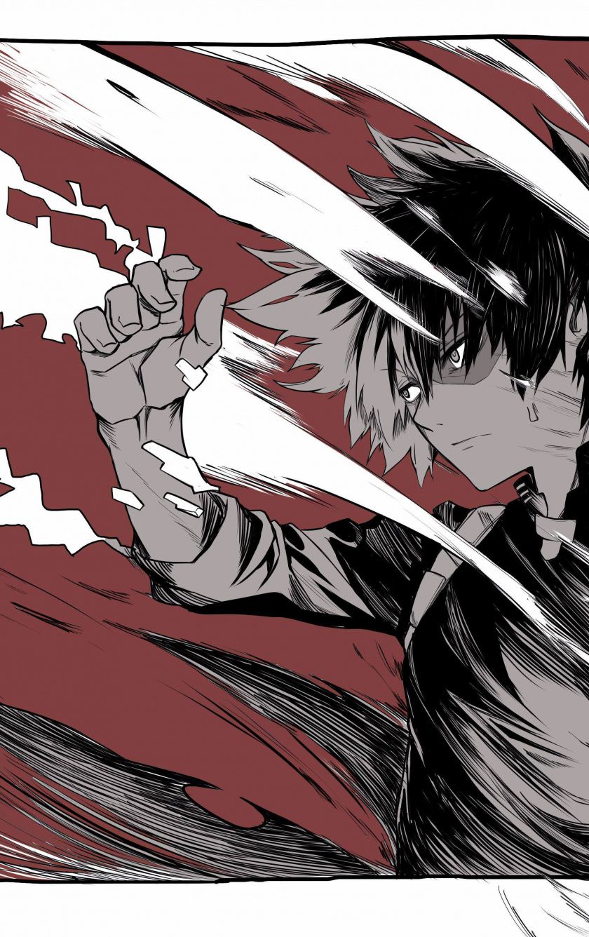 Shouto Todoroki, My Hero Academia, 840x1336 Full HD Verticale, iPhone Pro