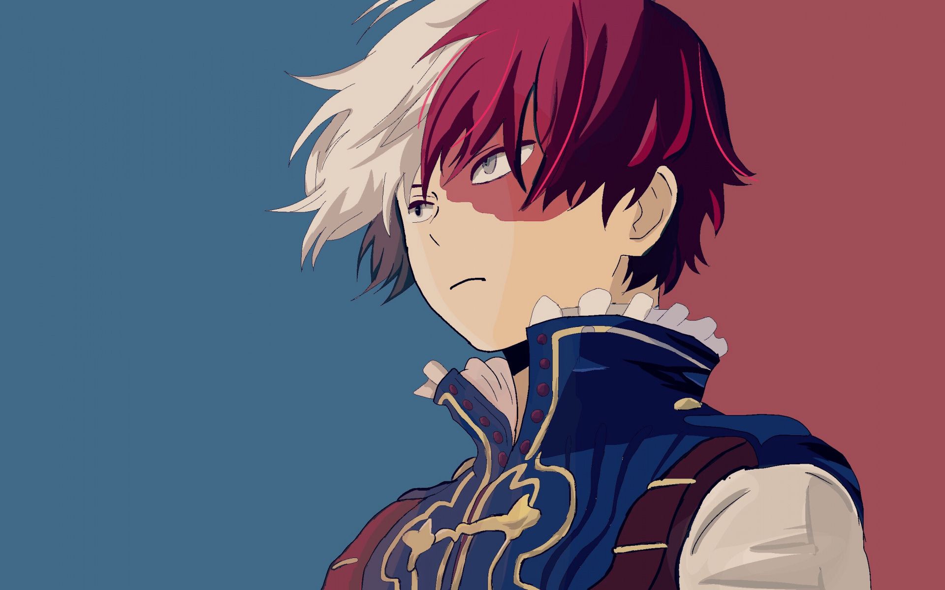 Shouto Todoroki, My Hero Academia, eroi, 1920x1200 WUXGA, Desktop