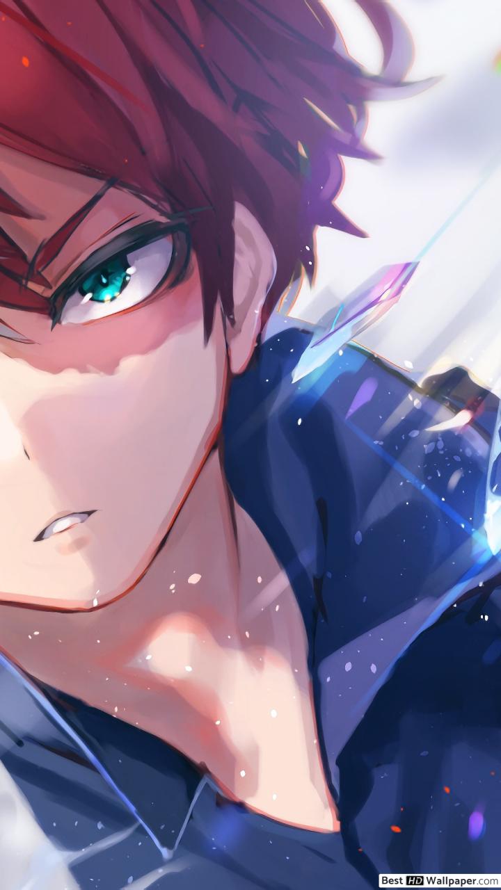 Shoto Todoroki, My Hero Academia, 720x1280 Verticale, iPhone Air