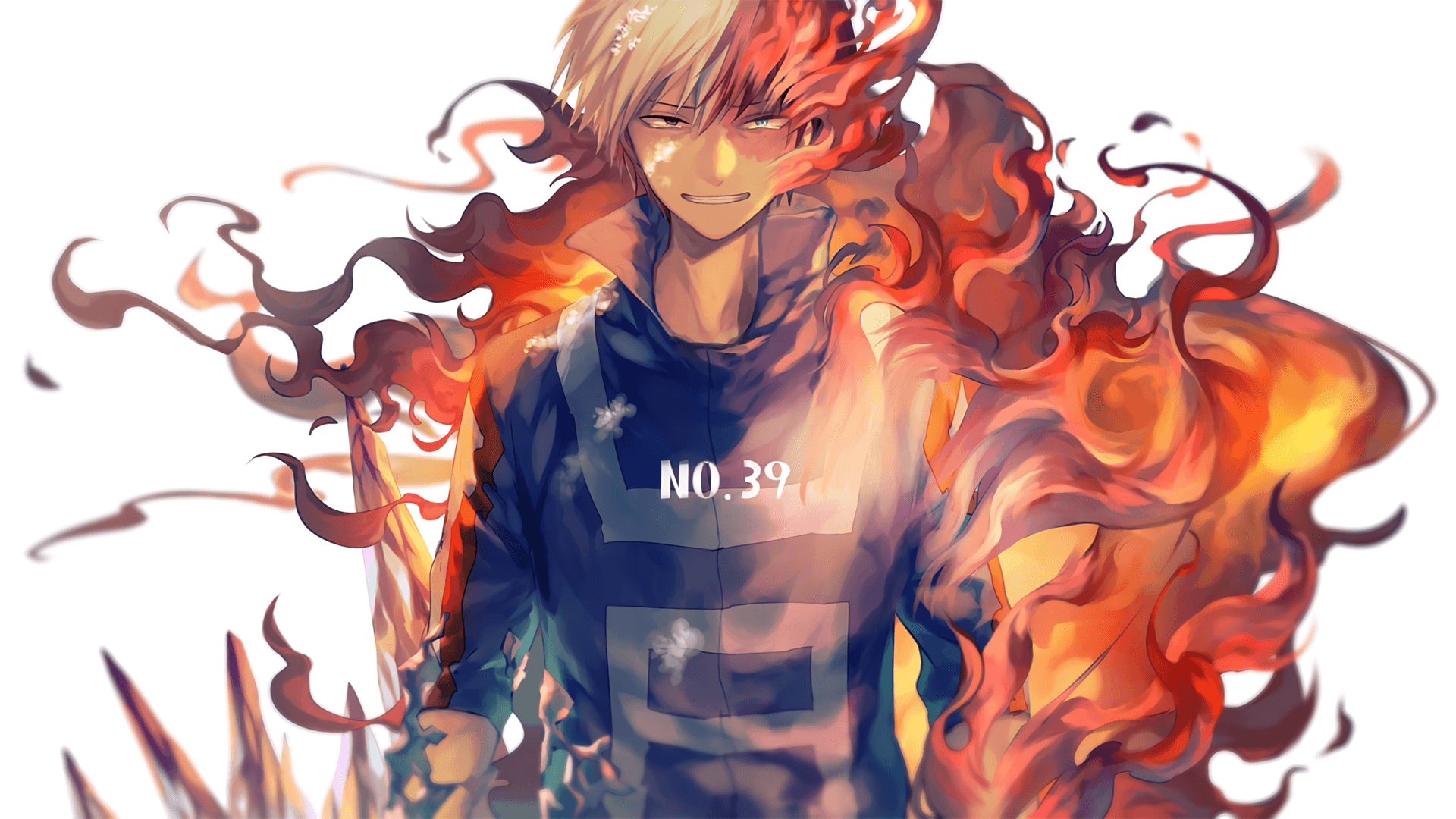 Shouto Todoroki, My Hero Academia, eroi, 1920x1080 1080p, Desktop