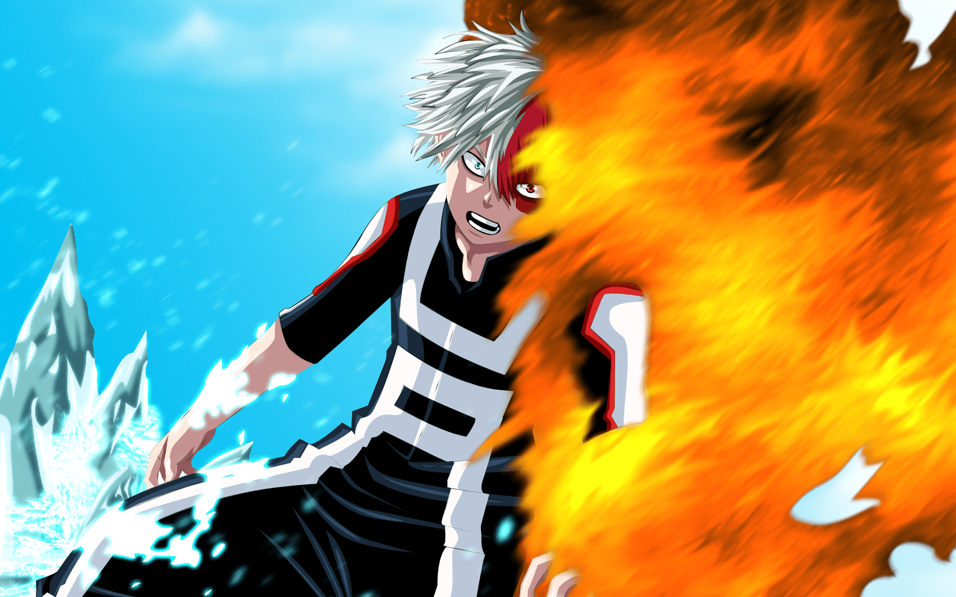Todoroki Shoto My Hero Academia, 1149x2044 Full HD Verticale, iPhone