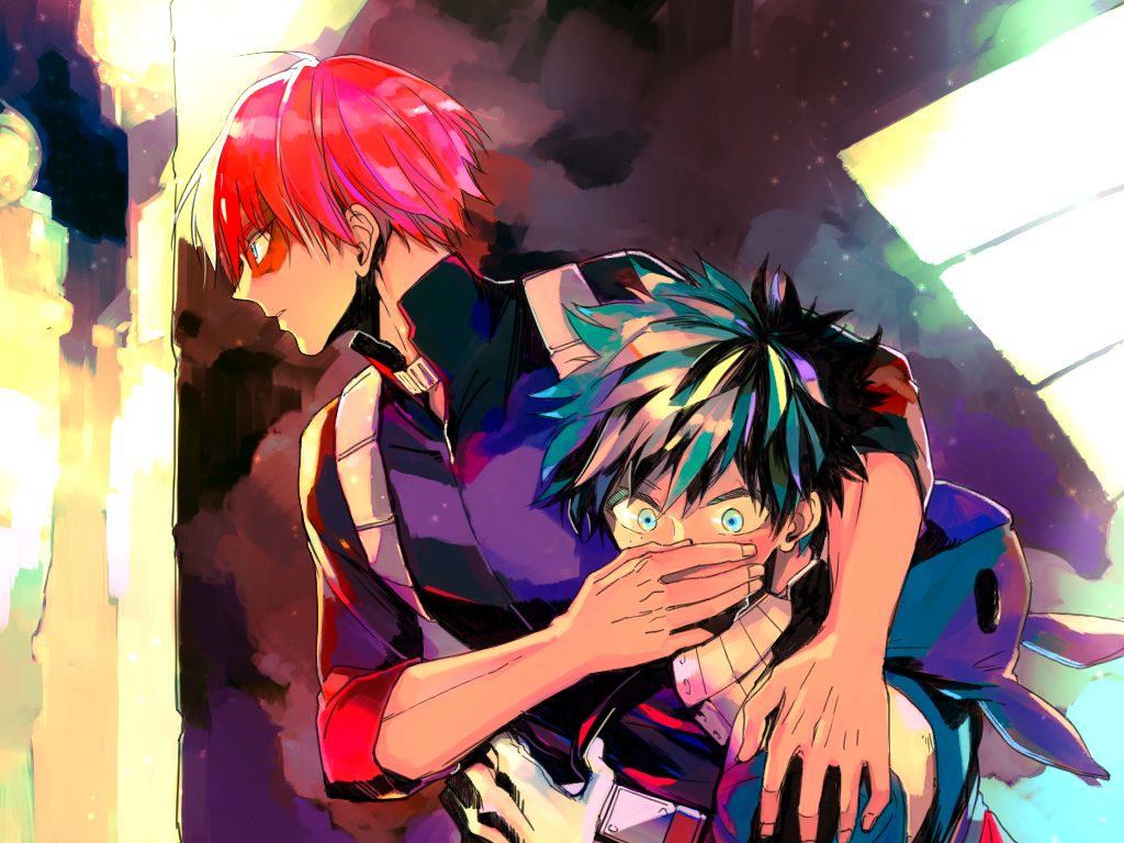 Shoto Todoroki fuoco ghiaccio, 1920x1200 WUXGA, Desktop