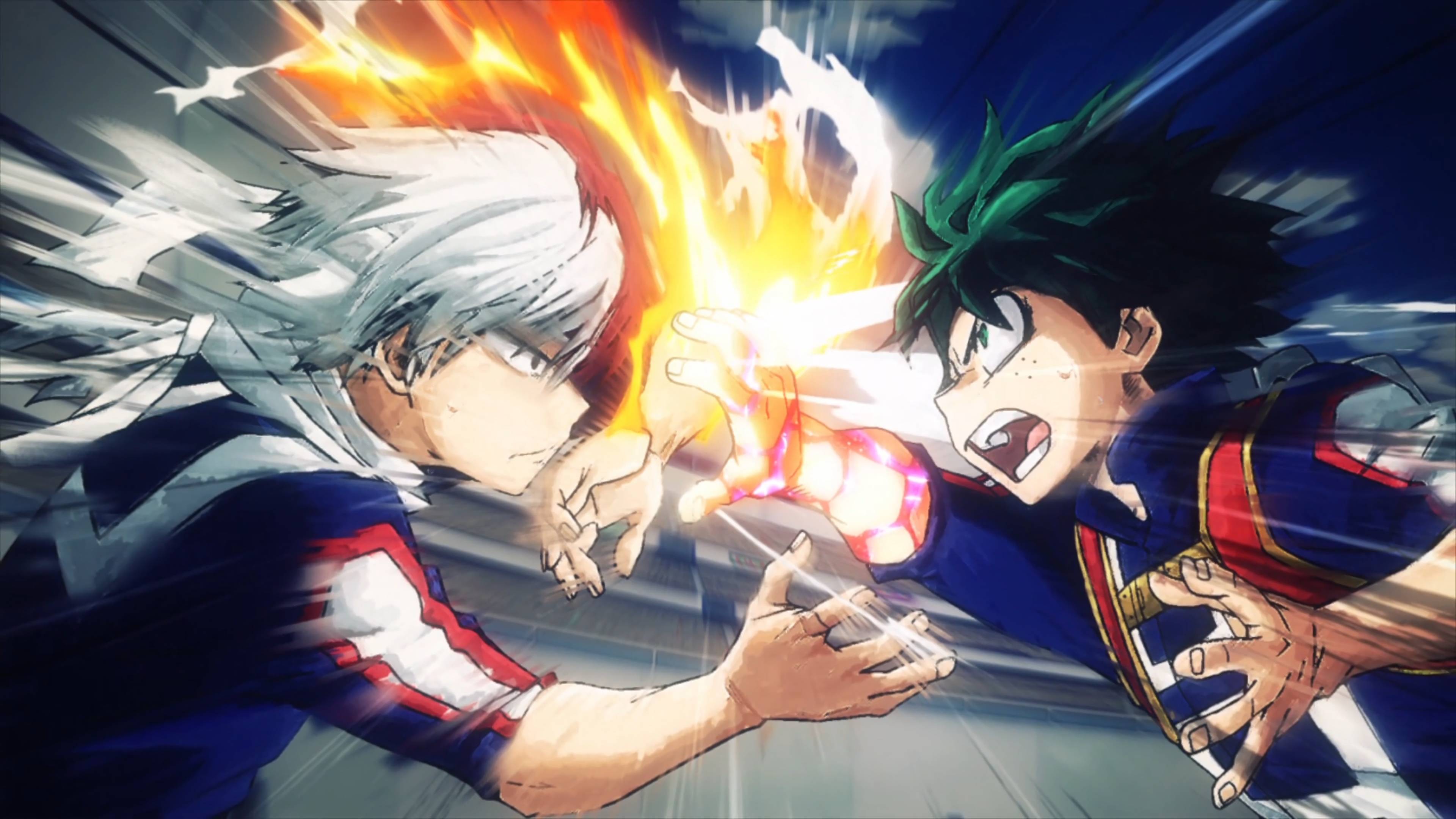Todoroki e Deku, My Hero Academia, 1024x768 HD, iMac