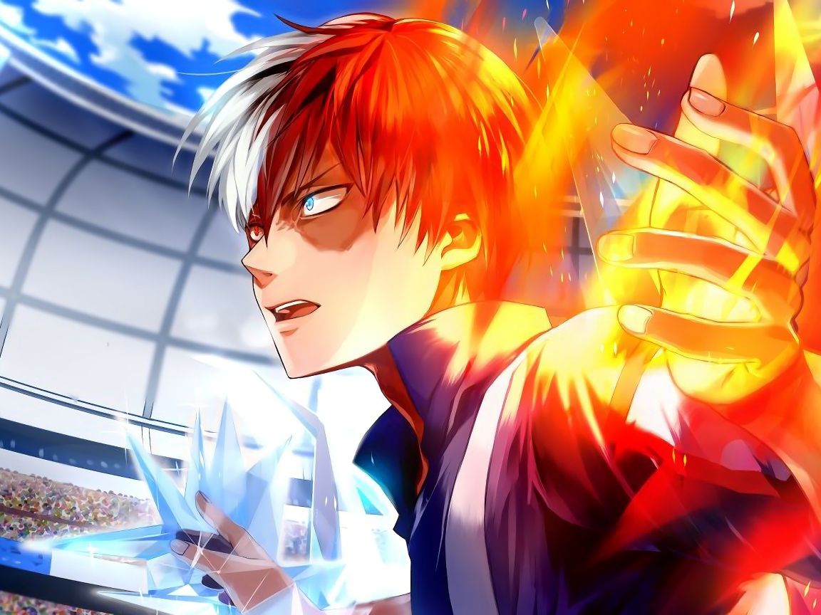 Todoroki Shoto anime, 954x1696 Full HD Verticale, Smartphone