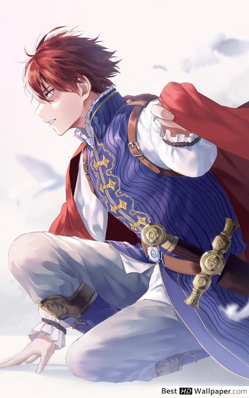 Todoroki Shoto collage anime, 1125x2000 Verticale, Telefono