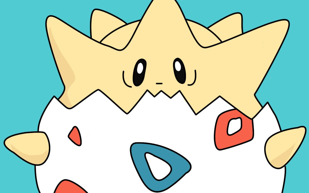 Togepi Pokemon cartone animato, creature tascabili, 1280x800 720p, Laptop