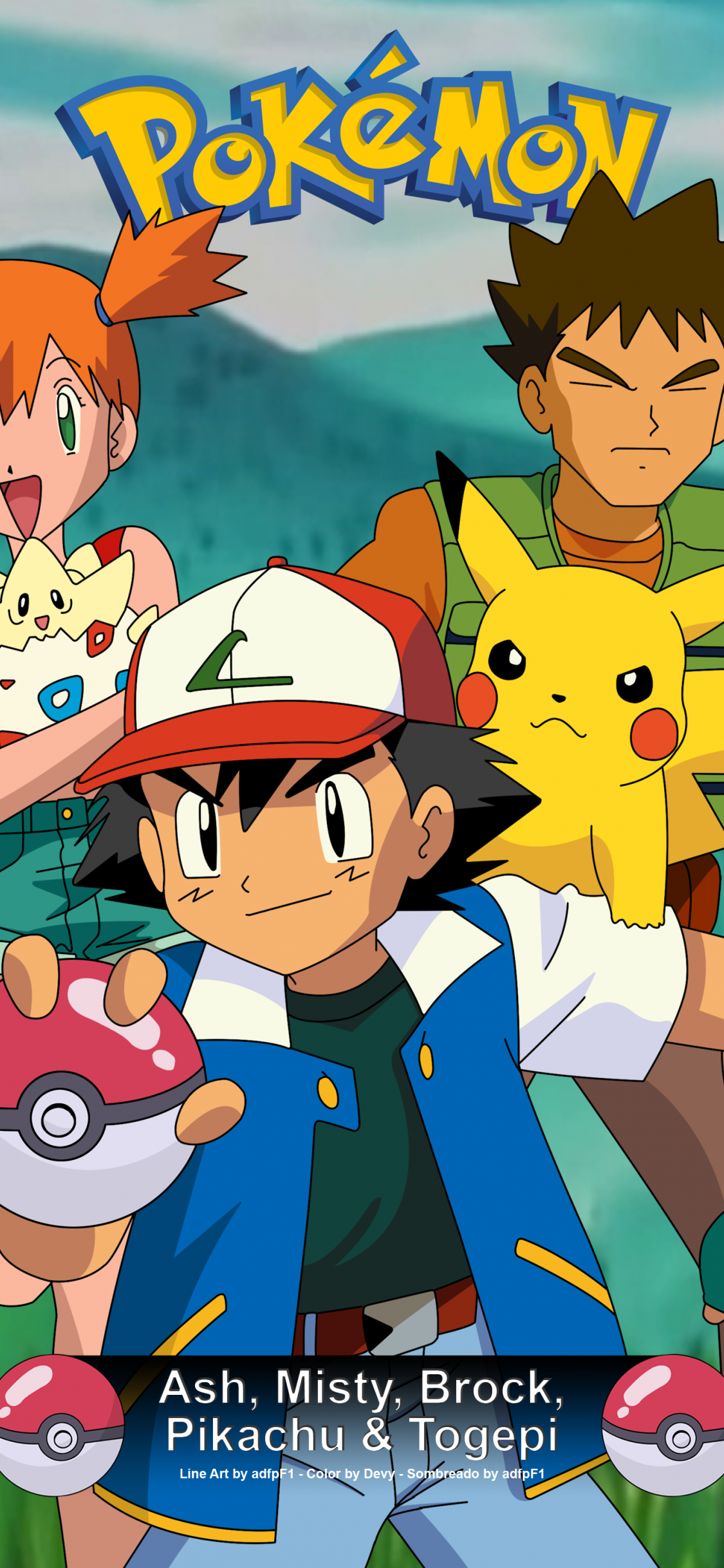 Pikachu Togepi Riolu spiaggia, 1024x768 HD, Desktop
