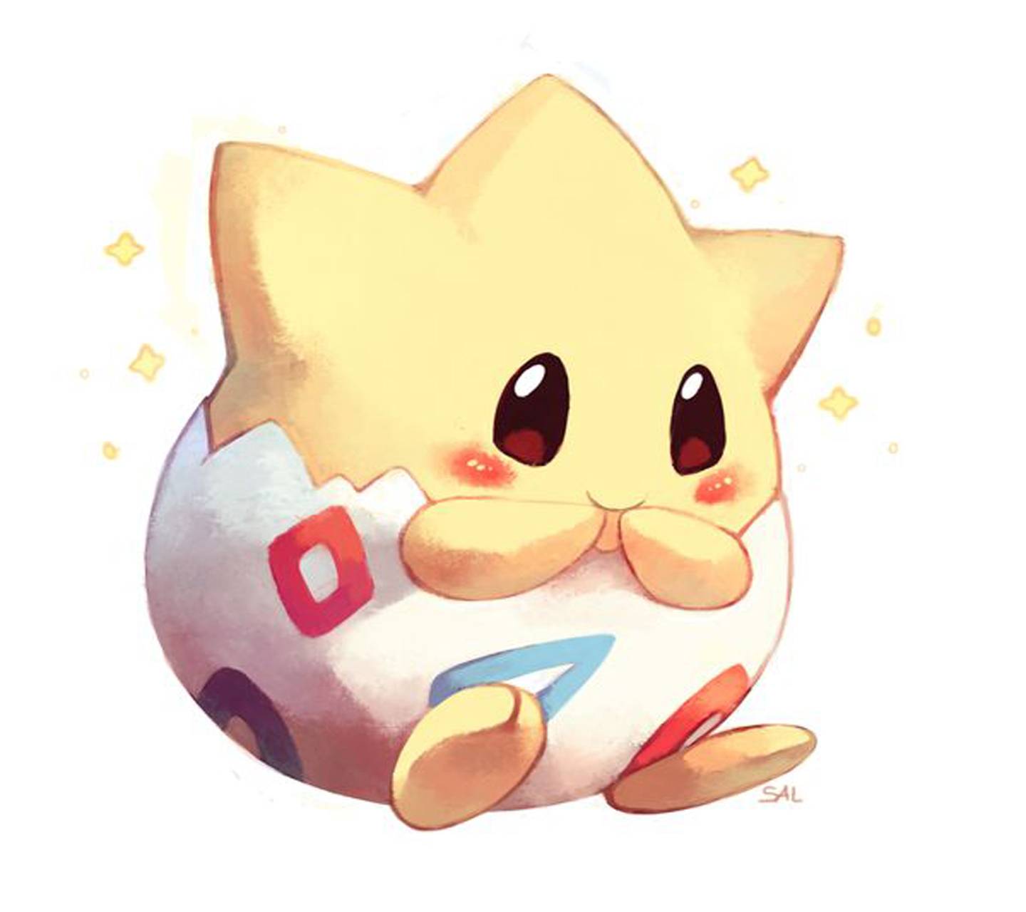 Togepi Pokémon guscio uovo, 1440x1280 720p, Laptop