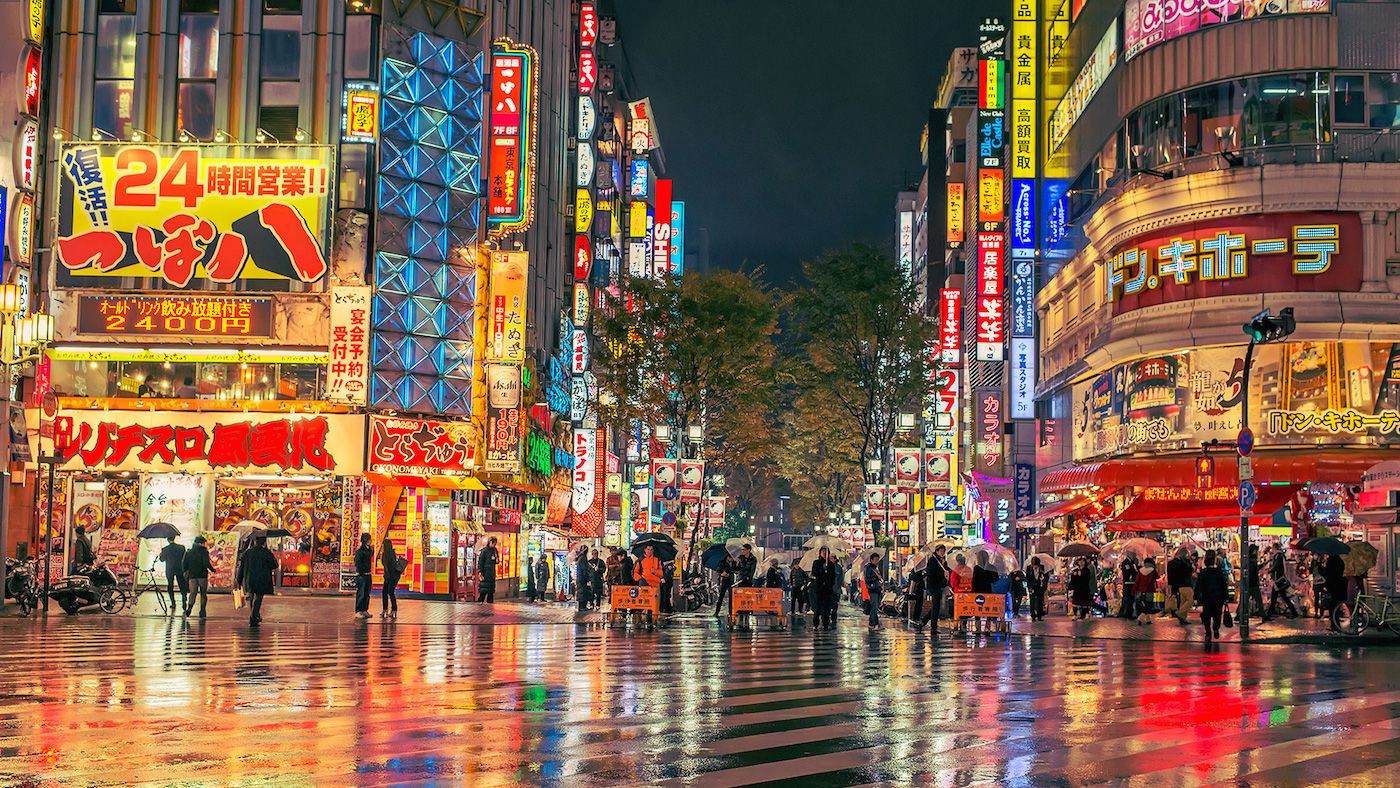 Skyline notturno Tokyo Tower, 1280x720 HD, Desktop