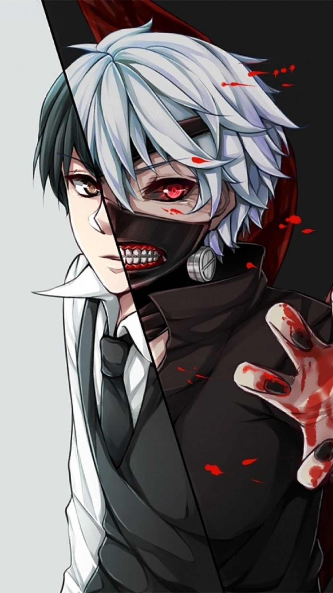 Kaneki Ken Tokyo Ghoul, 1080x1920 Verticale, Samsung Galaxy