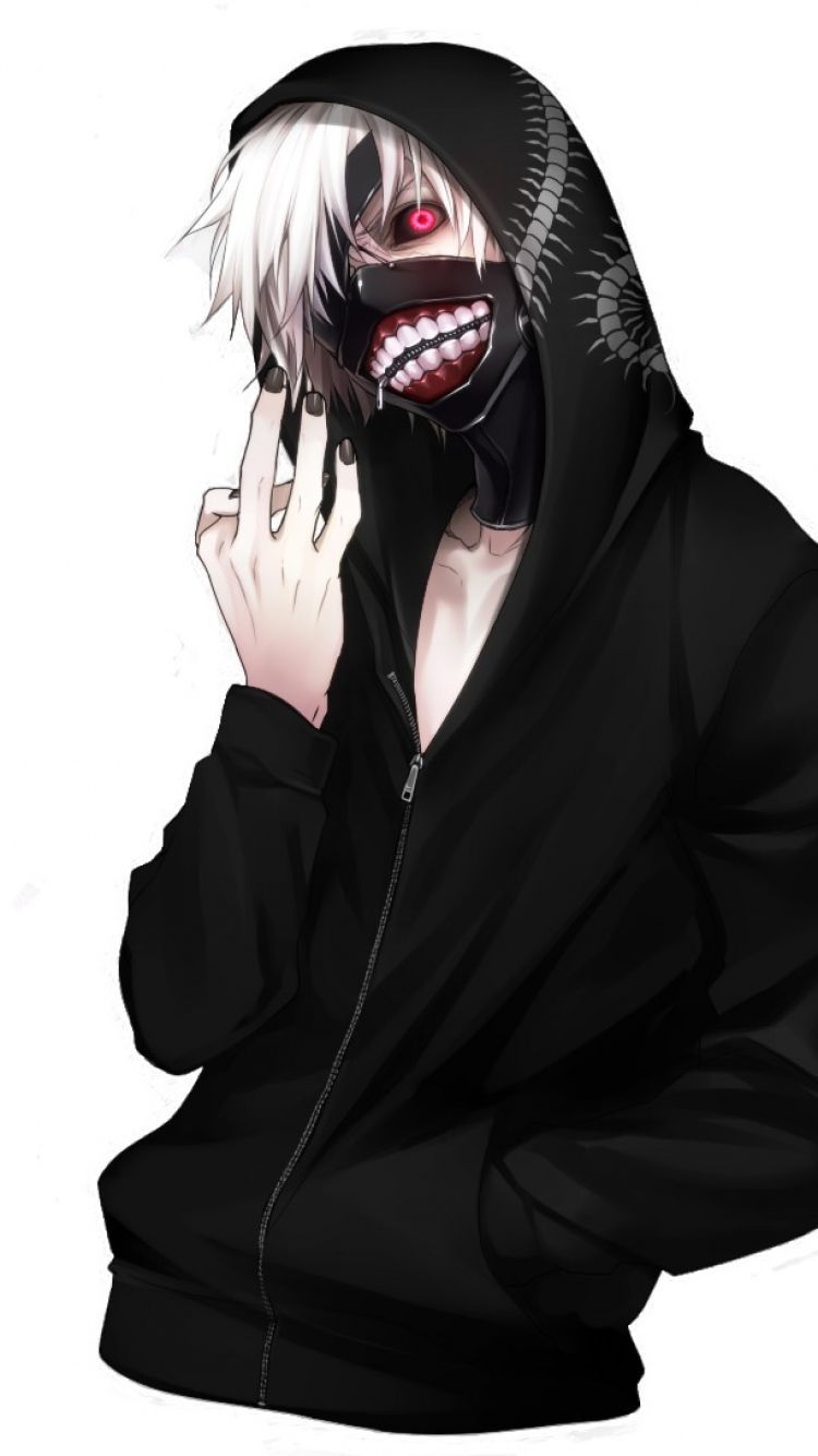 Kaneki Ken maschera Tokyo Ghoul, 750x1334 Full HD Verticale, iPhone Plus