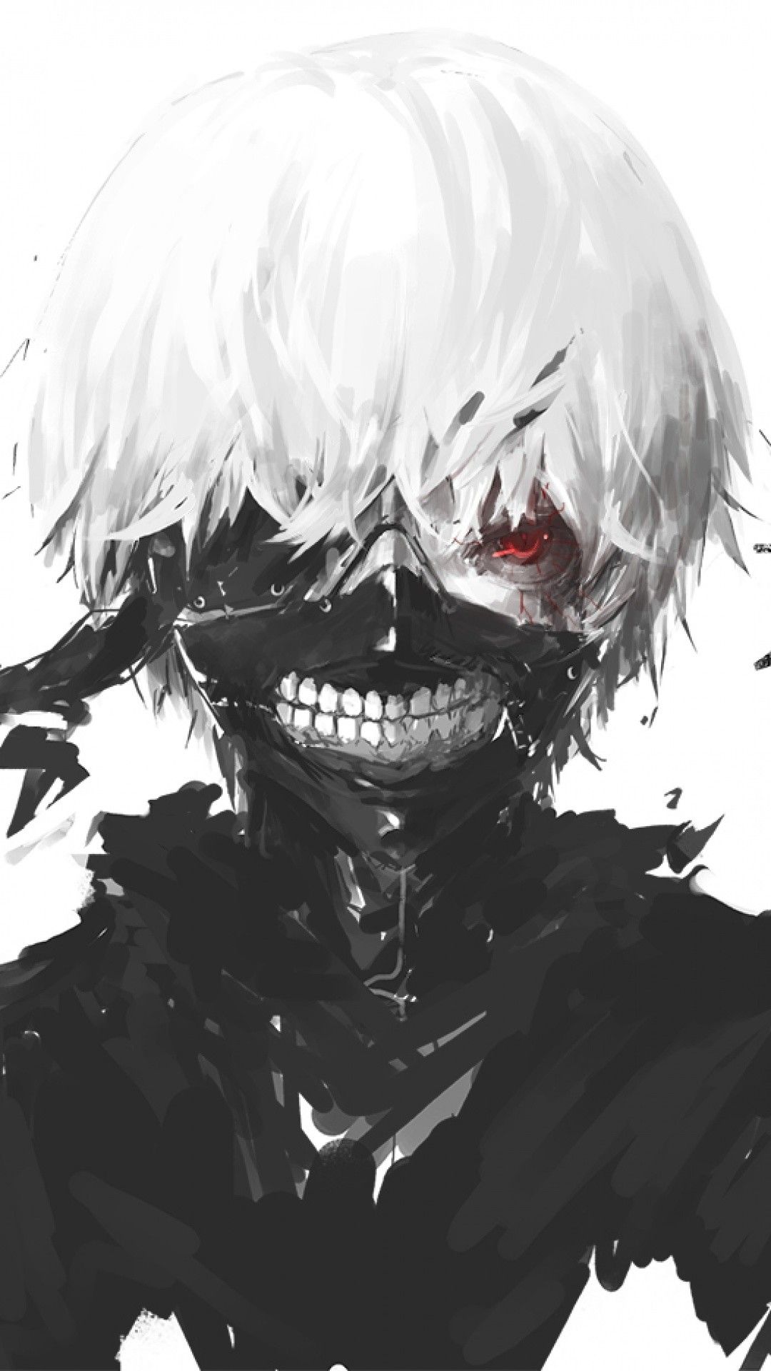 Kaneki Ken maschera Tokyo Ghoul, 1080x1920 Verticale, iPhone Plus
