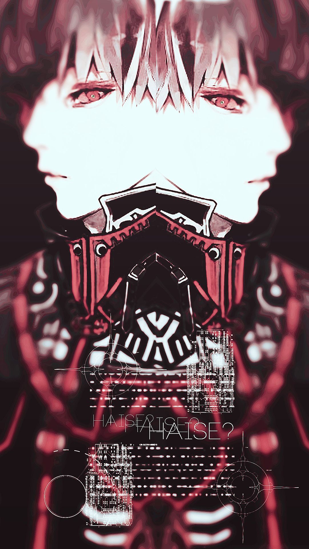 Kaneki maschera Tokyo Ghoul, 1082x1920 Verticale, iPhone Plus